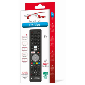 Daljinski upravljalnik Philips za TV - Enostavna uporaba