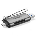 Čitalec kartic UGREEN 2v1 USB 3.0/USB-C