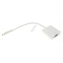 Mini HDMI  VGA + audio adapter, napajanje preko micro USB