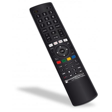 Daljinski upravljalnik Toshiba za TV - Enostavna uporaba