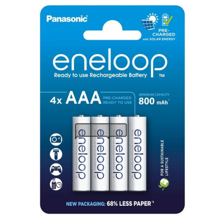 Baterije Eneloop AAA/HR03 Eko Panasonic - Dolgotrajna moč